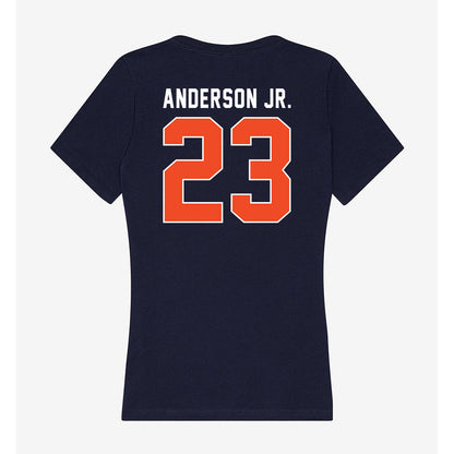 Syracuse - NCAA Football : Shavane Anderson Jr. - Women's V-Neck T-Shirt-1