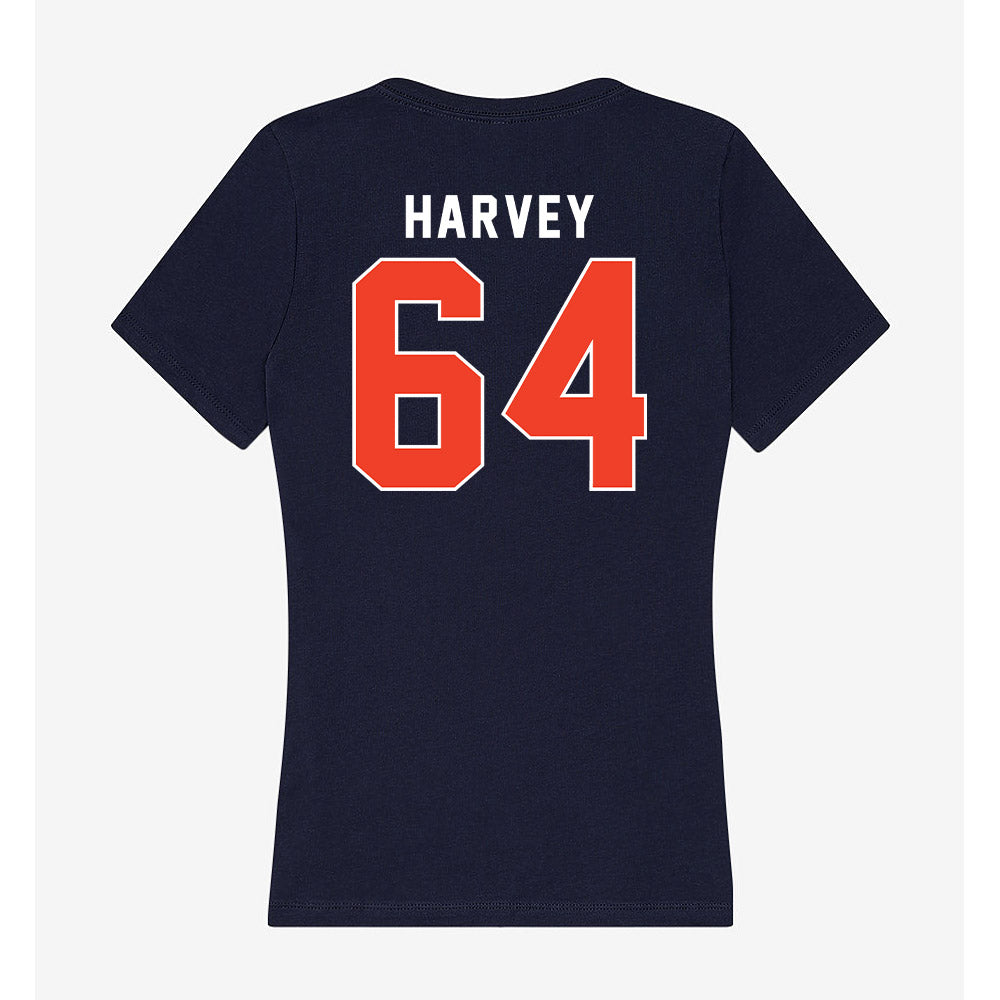 Syracuse - NCAA Football : Skylar Harvey - Women's V-Neck T-Shirt-1