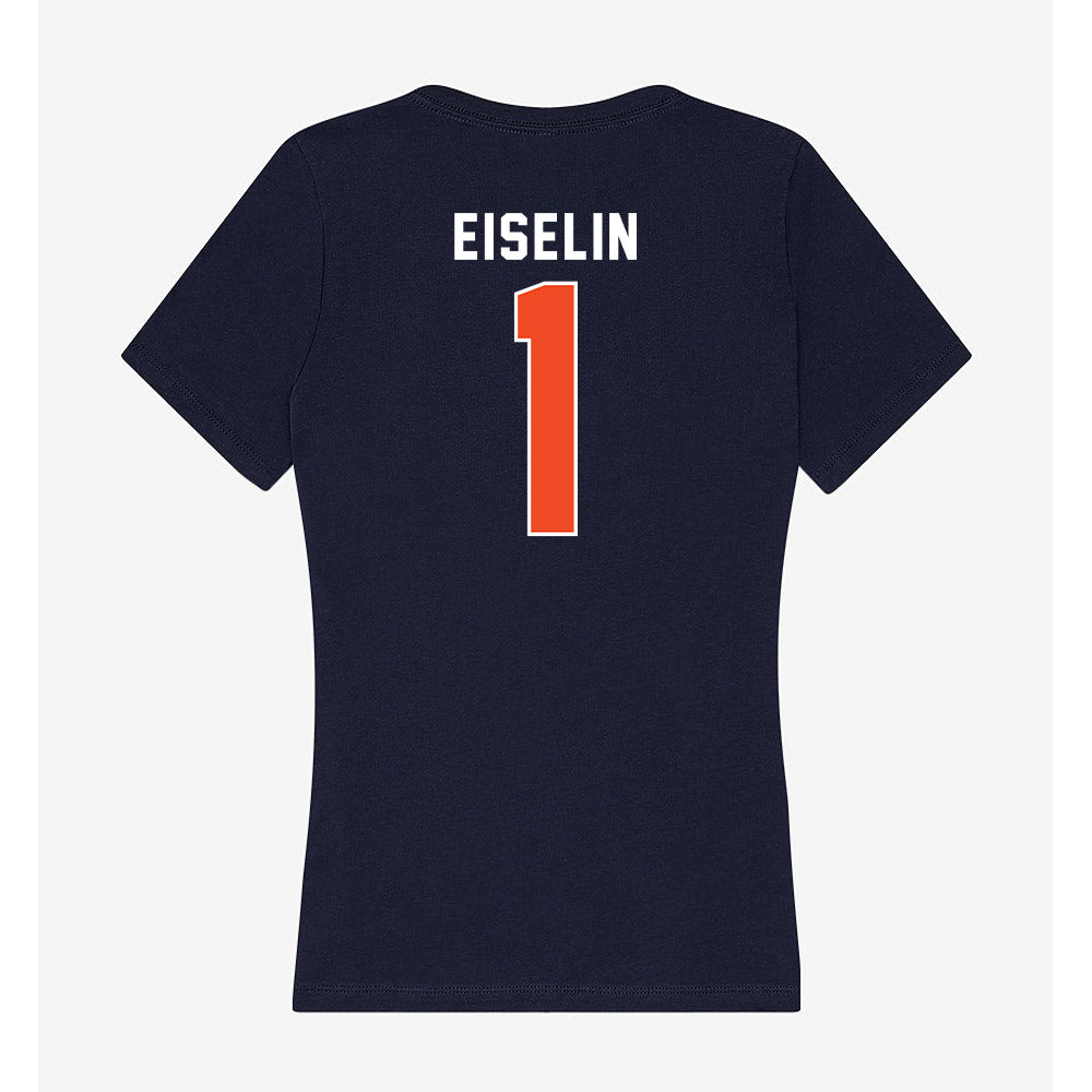 Syracuse - NCAA Women's Field Hockey : Jessie Eiselin - Women's V-Neck T-Shirt-1