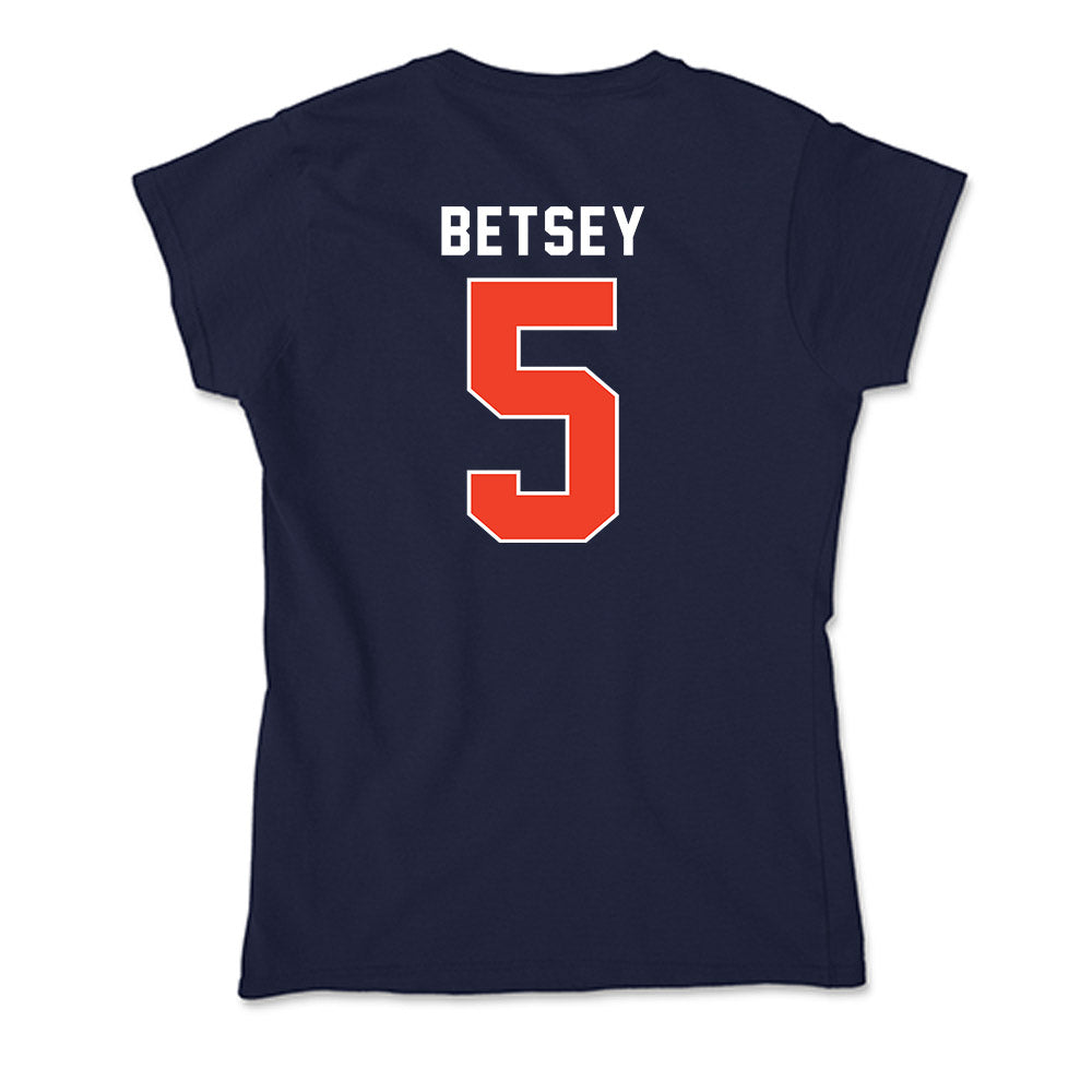 Syracuse - NCAA Men's Basketball : Tyler Betsey - Soft Style Women’s T-Shirt-1