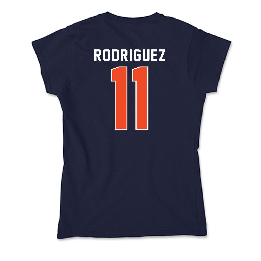 Syracuse - NCAA Men's Soccer : Bryson Rodriguez - Soft Style Women’s T-Shirt-1