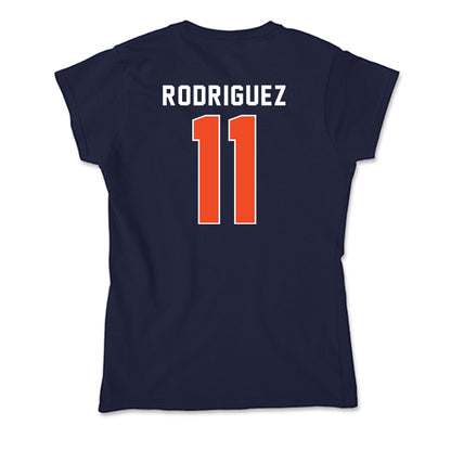 Syracuse - NCAA Men's Soccer : Bryson Rodriguez - Soft Style Women’s T-Shirt-1