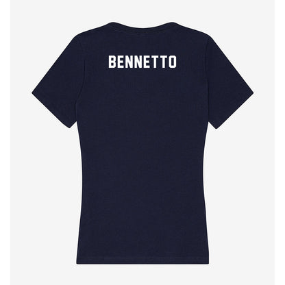 Syracuse - NCAA Women's Tennis : Leena Bennetto - Women's V-Neck T-Shirt-1