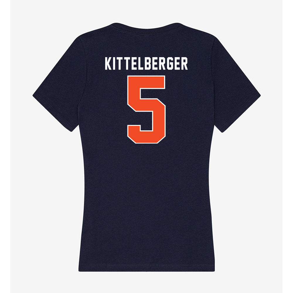 Syracuse - NCAA Men's Lacrosse : Jayden Kittelberger - Women's V-Neck T-Shirt-1