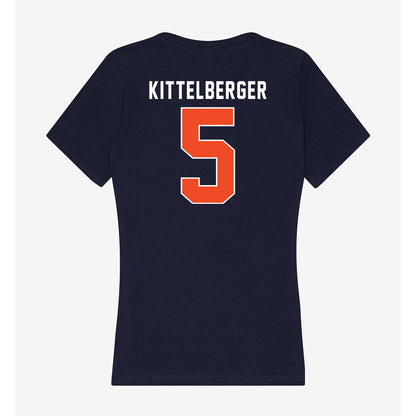 Syracuse - NCAA Men's Lacrosse : Jayden Kittelberger - Women's V-Neck T-Shirt-1