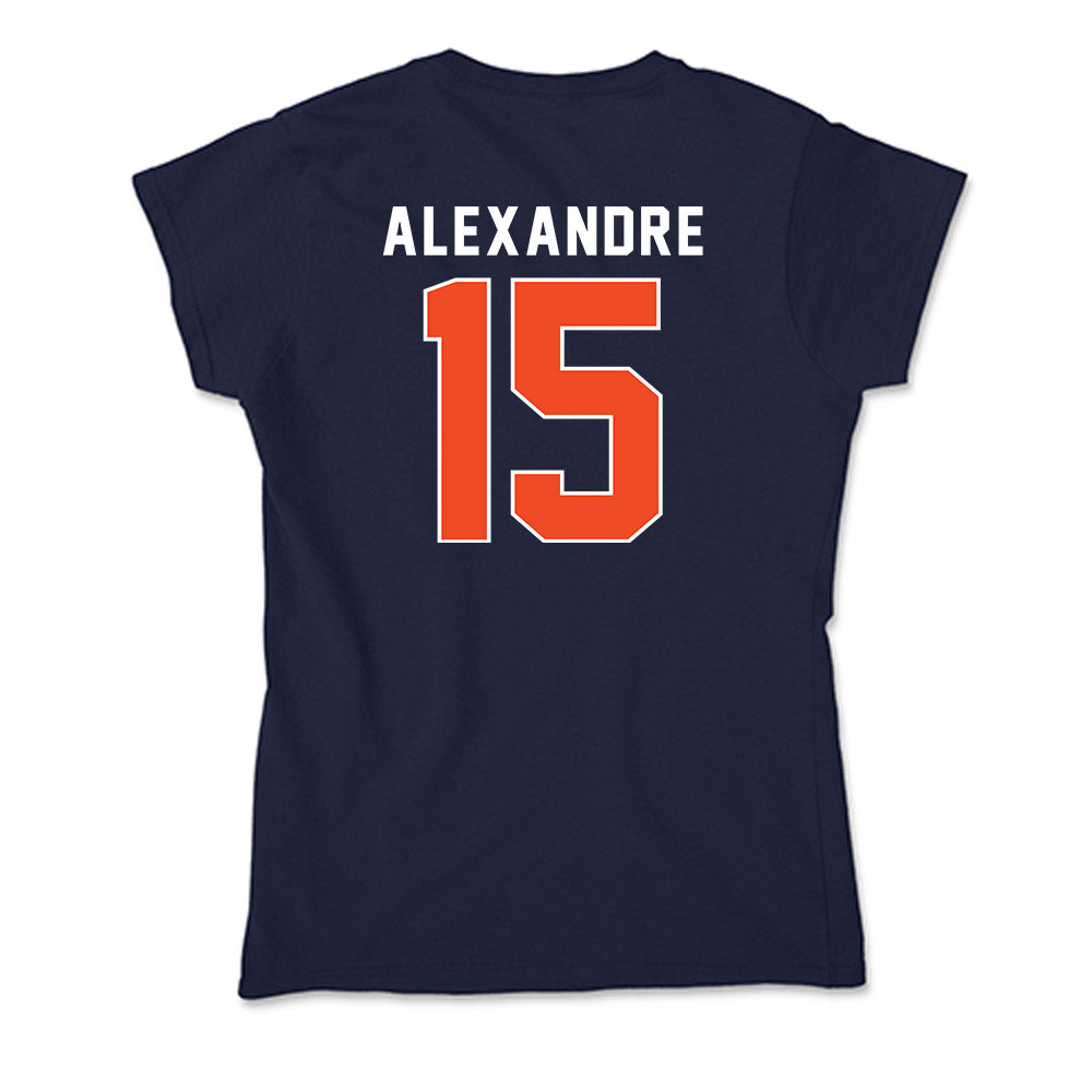 Syracuse - NCAA Men's Soccer : Guesly Alexandre - Soft Style Women’s T-Shirt-1
