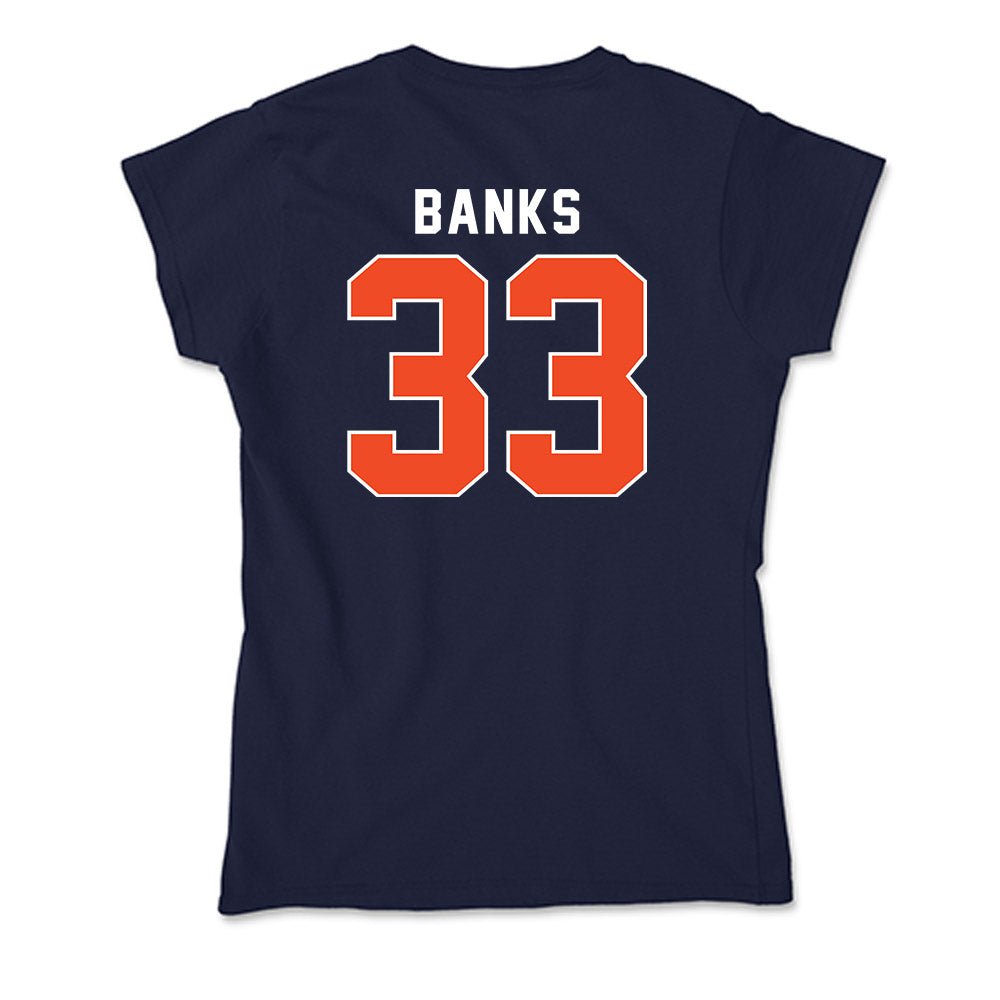 Syracuse - NCAA Men's Lacrosse : Liam Banks - Soft Style Women’s T-Shirt-1