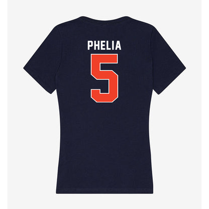 Syracuse - NCAA Women's Basketball : Laila Phelia - Women's V-Neck T-Shirt-1