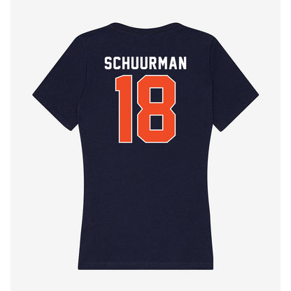 Syracuse - NCAA Women's Field Hockey : Danique Schuurman - Women's V-Neck T-Shirt-1