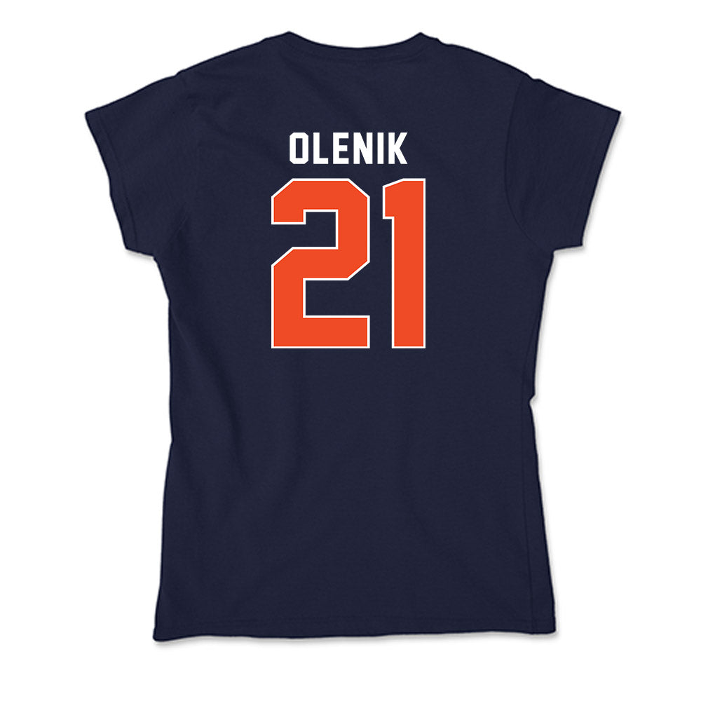 Syracuse - NCAA Men's Lacrosse : John Olenik - Soft Style Women’s T-Shirt-1