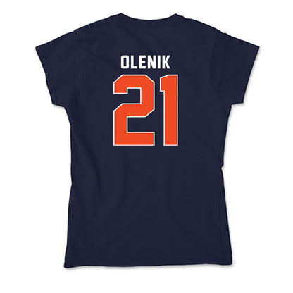 Syracuse - NCAA Men's Lacrosse : John Olenik - Soft Style Women’s T-Shirt-1