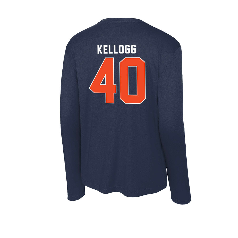 Syracuse - NCAA Men's Lacrosse : Tucker Kellogg - Activewear Long Sleeve T-Shirt-1