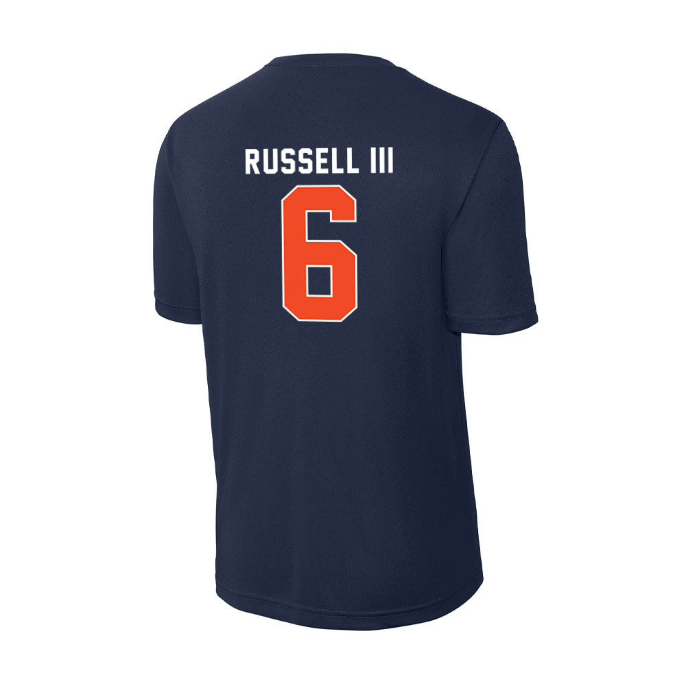 Syracuse - NCAA Men's Basketball : Calvin Russell III - Activewear T-Shirt-1