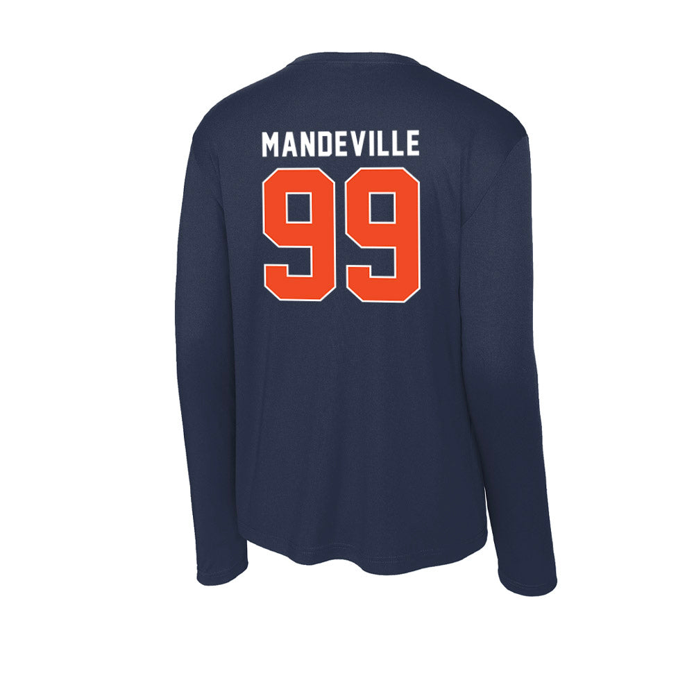 Syracuse - NCAA Women's Lacrosse : Kalena Mandeville - Activewear Long Sleeve T-Shirt-1