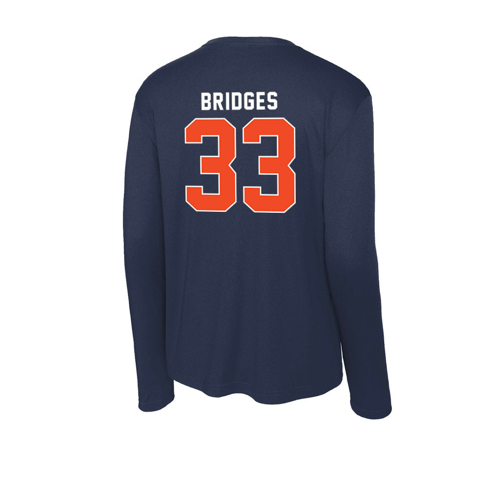 Syracuse - NCAA Women's Soccer : Bree Bridges - Activewear Long Sleeve T-Shirt-1