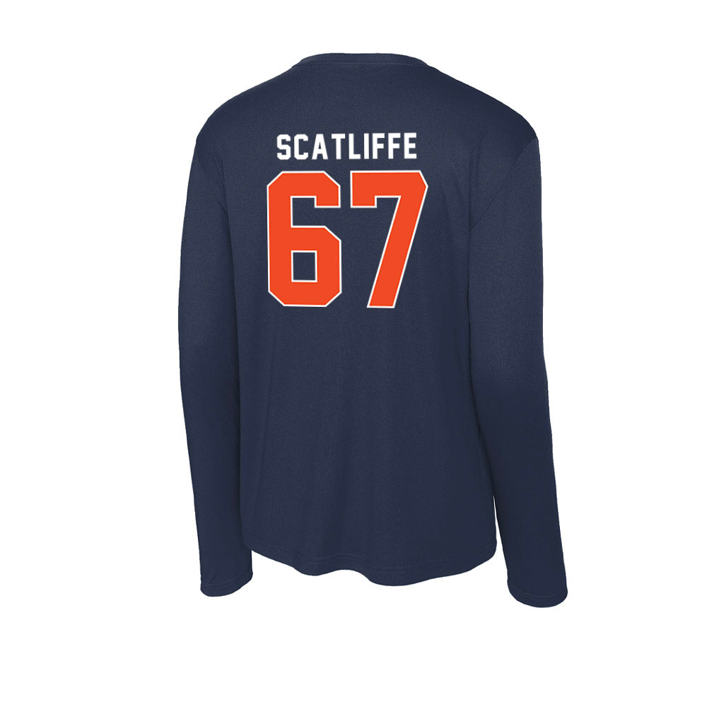 Syracuse - NCAA Football : D'Joni Scatliffe - Activewear Long Sleeve T-Shirt-1