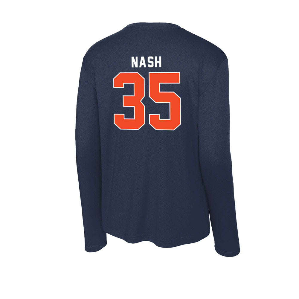 Syracuse - NCAA Women's Lacrosse : Alice Nash - Activewear Long Sleeve T-Shirt-1