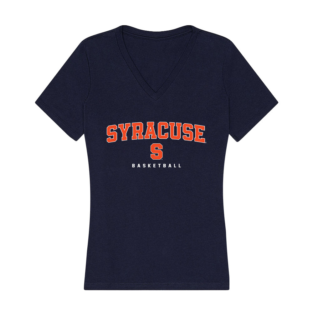 Syracuse - NCAA Women's Basketball : Uche Izoje - Women's V-Neck T-Shirt-0