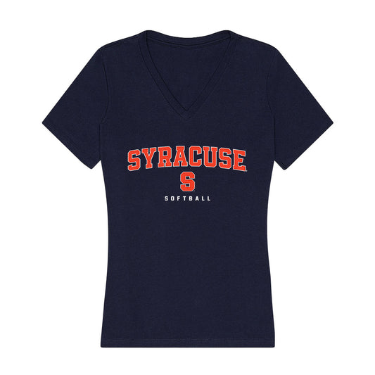 Syracuse - NCAA Softball : Kayla Sigala - Women's V-Neck T-Shirt-0