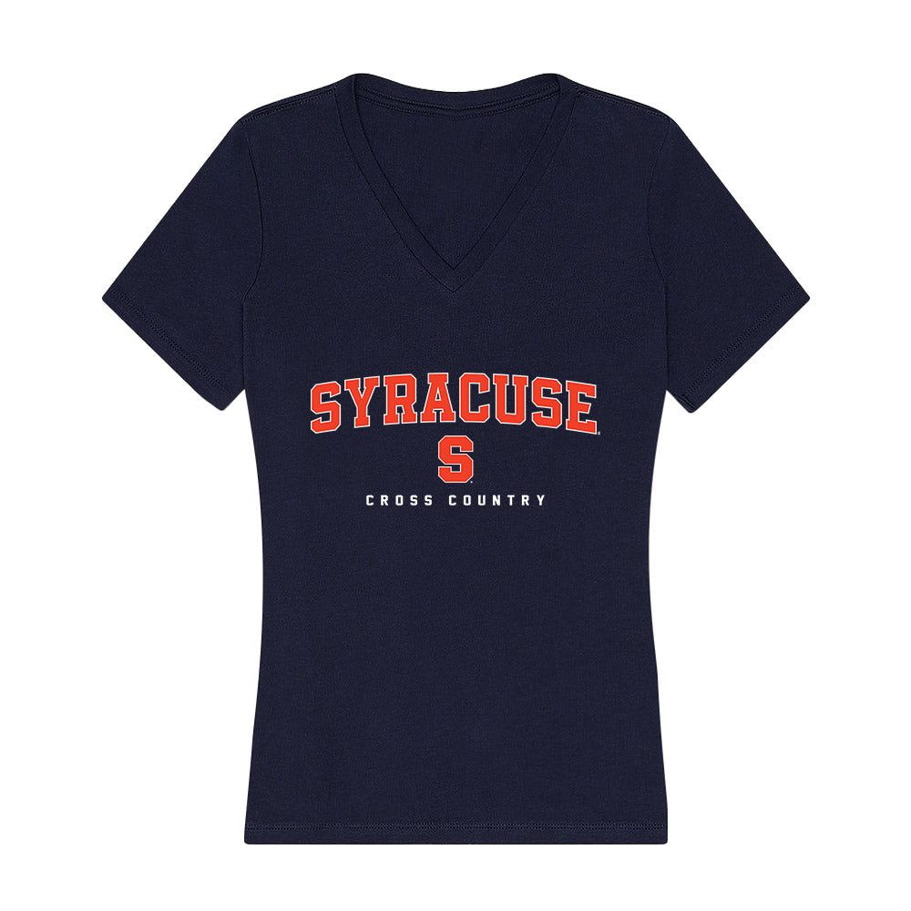 Syracuse - NCAA Men's Cross Country : Ben Gabelman - Women's V-Neck T-Shirt-0
