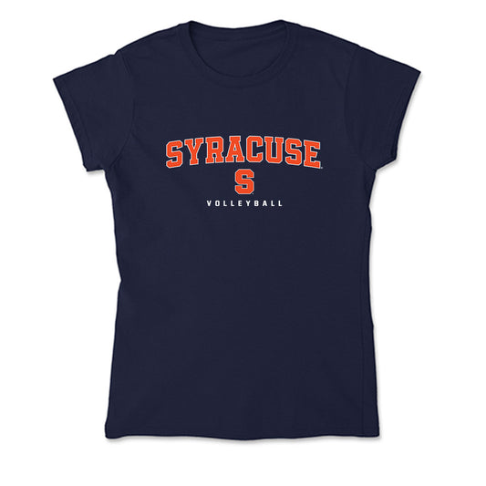 Syracuse - NCAA Women's Volleyball : Abigail Nicholson - Soft Style Women’s T-Shirt-0