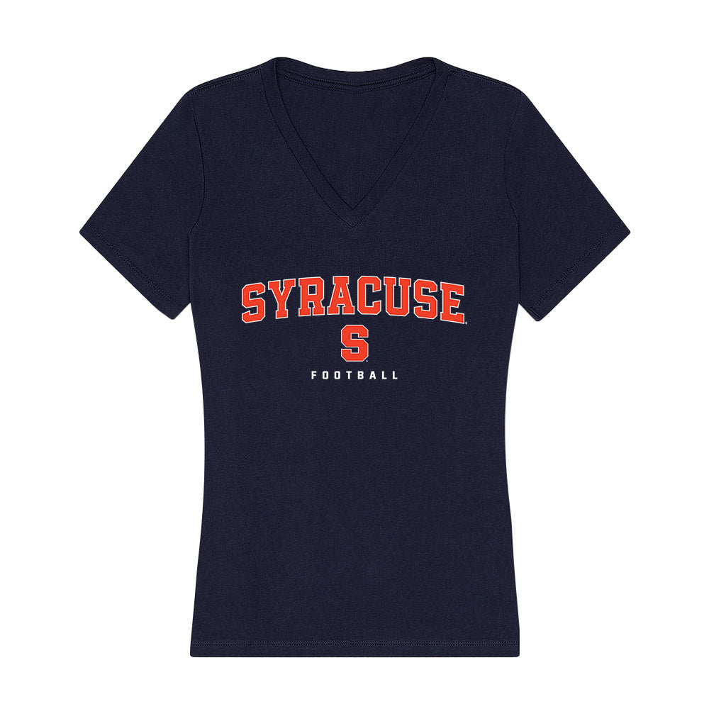 Syracuse - NCAA Football : Rayshon Andrews - Women's V-Neck T-Shirt-0