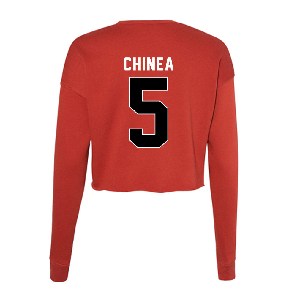 Houston - NCAA Women's Soccer : Jocelyn Chinea - Women's Cropped Crew Fleece-1