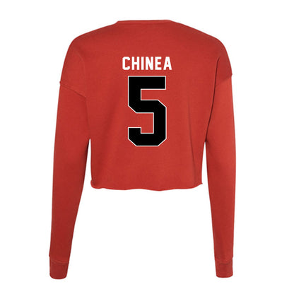 Houston - NCAA Women's Soccer : Jocelyn Chinea - Women's Cropped Crew Fleece-1
