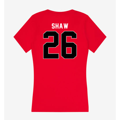 Houston - NCAA Football : Jamaal Shaw - Women's V-Neck T-Shirt-1