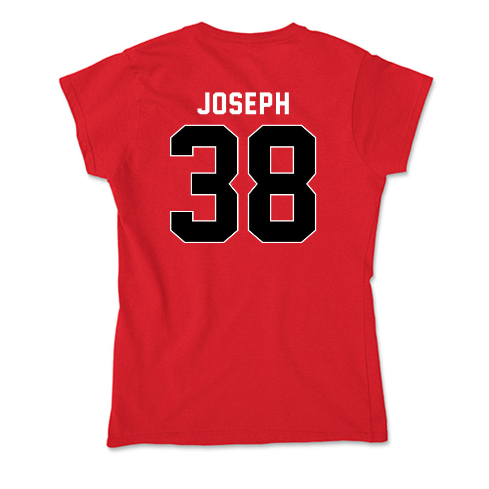 Houston - NCAA Football : Johnathan Joseph - Soft Style Women’s T-Shirt-1