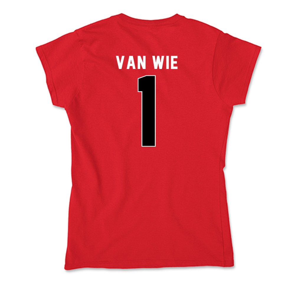 Houston - NCAA Baseball : Will Van Wie - Soft Style Women’s T-Shirt-1