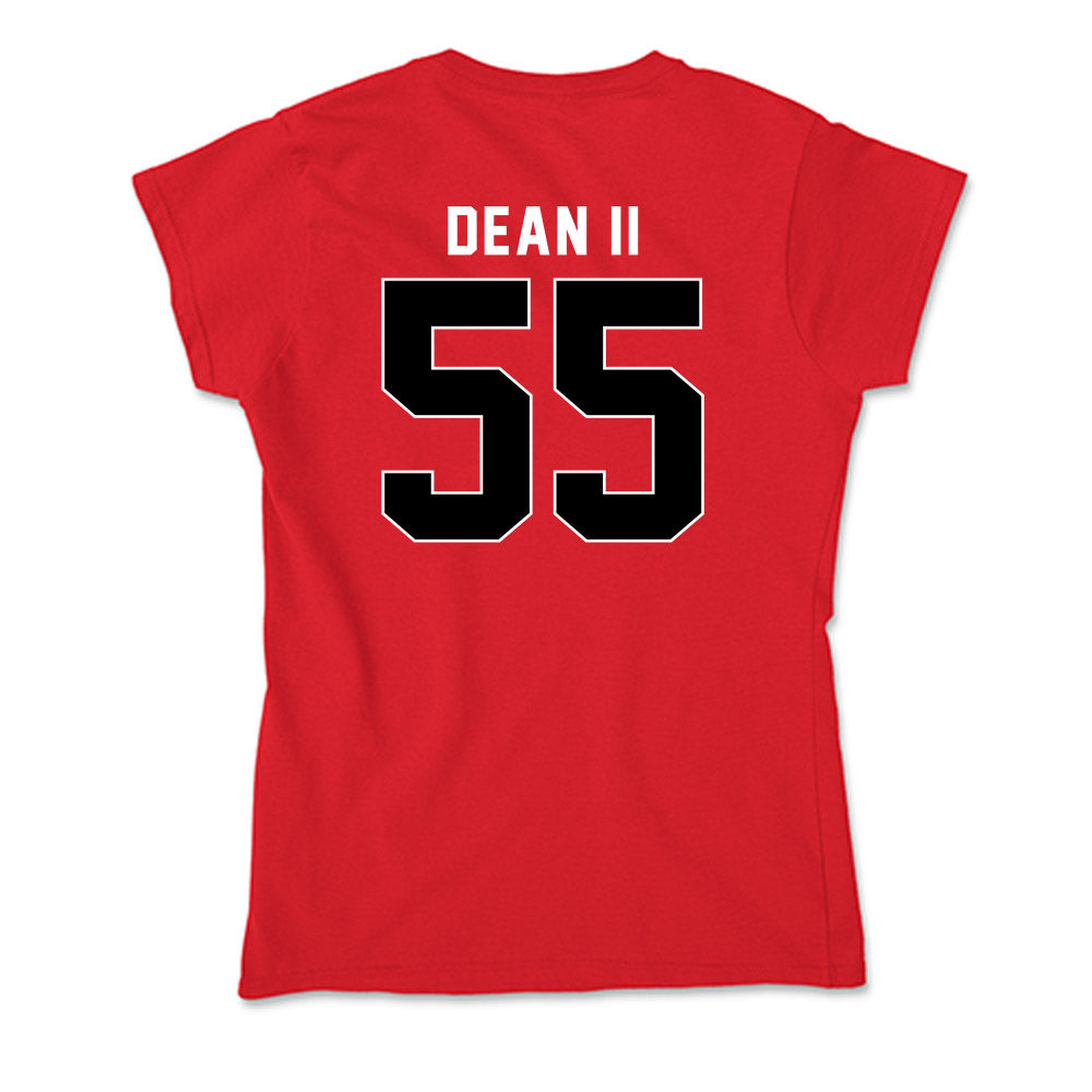 Houston - NCAA Football : Demetris Dean II - Soft Style Women’s T-Shirt-1