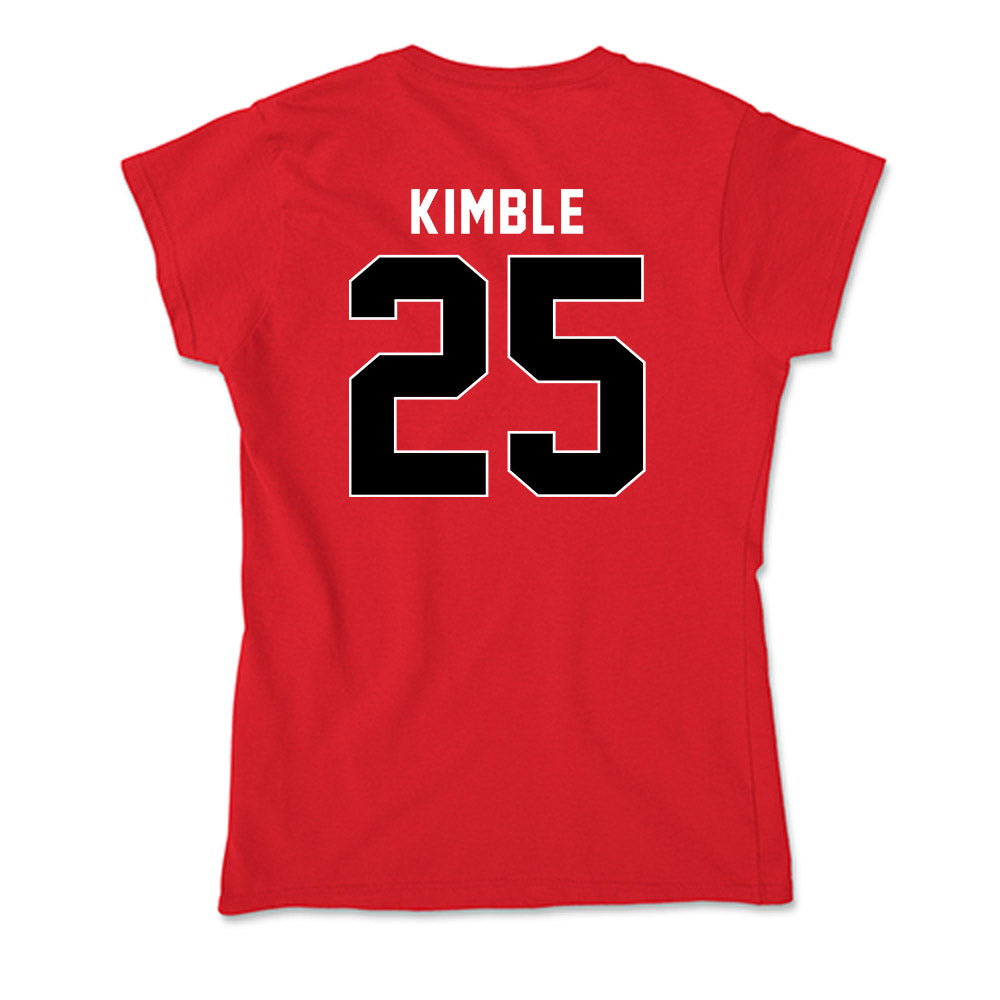 Houston - NCAA Baseball : Caleb Kimble - Soft Style Women’s T-Shirt-1