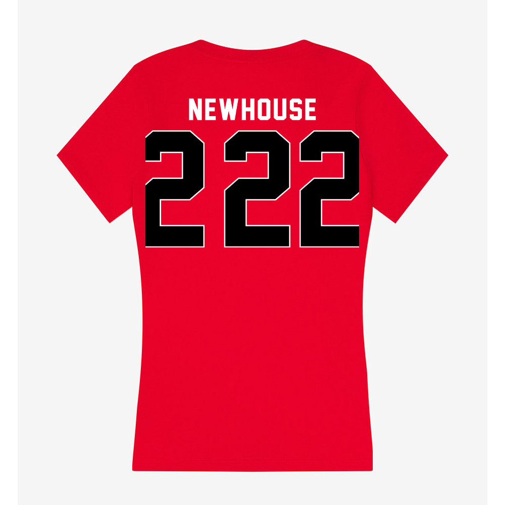 Houston - NCAA Football : Jack Newhouse - Women's V-Neck T-Shirt-1