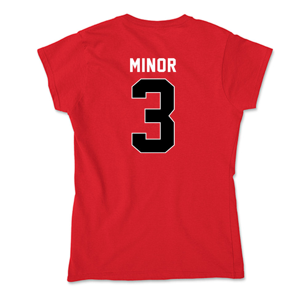 Houston - NCAA Women's Soccer : Samira Minor - Soft Style Women’s T-Shirt-1