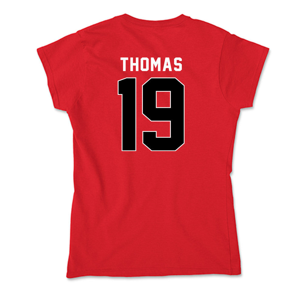 Houston - NCAA Football : Kaleb Thomas - Soft Style Women’s T-Shirt-1