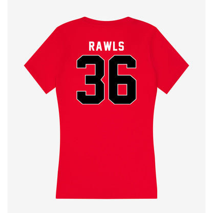 Houston - NCAA Softball : Gabrielle Rawls - Women's V-Neck T-Shirt-1