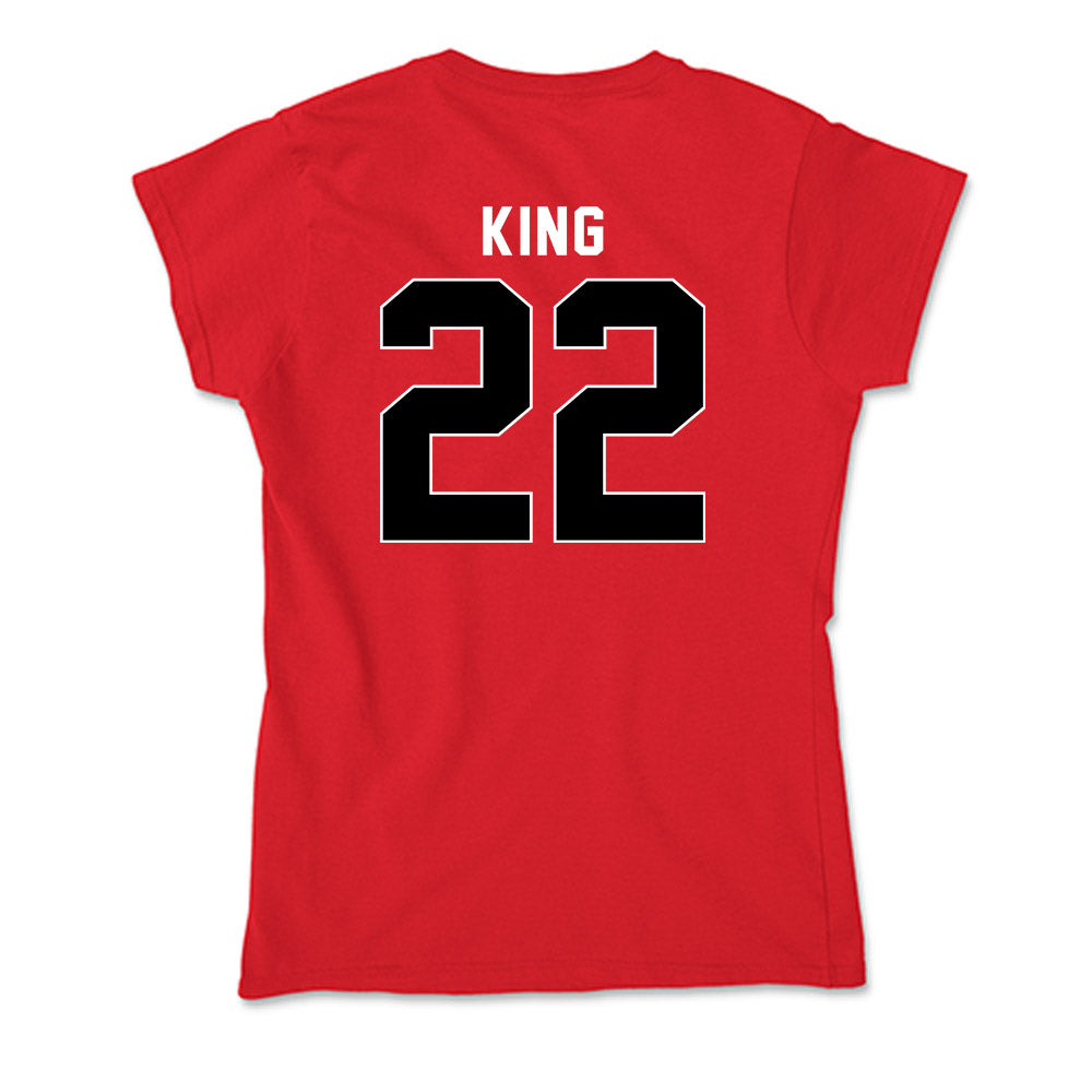 Houston - NCAA Women's Basketball : Kayla King - Soft Style Women’s T-Shirt-1