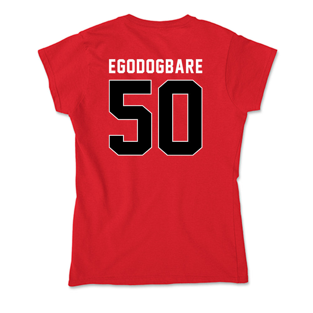 Houston - NCAA Football : Ejiro Egodogbare - Soft Style Women’s T-Shirt-1