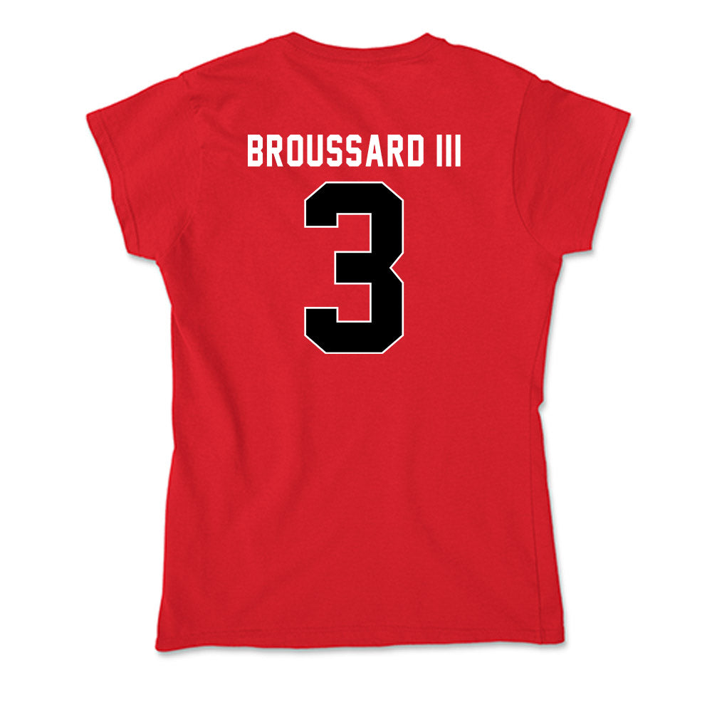Houston - NCAA Football : Harvey Broussard III - Soft Style Women’s T-Shirt-1