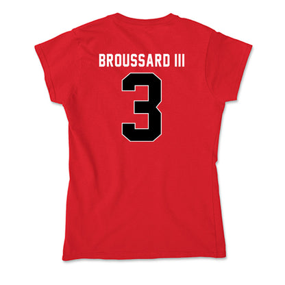 Houston - NCAA Football : Harvey Broussard III - Soft Style Women’s T-Shirt-1