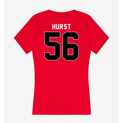Houston - NCAA Football : Shadre Hurst - Women's V-Neck T-Shirt-1