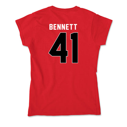 Houston - NCAA Football : Thompson Bennett - Soft Style Women’s T-Shirt-1