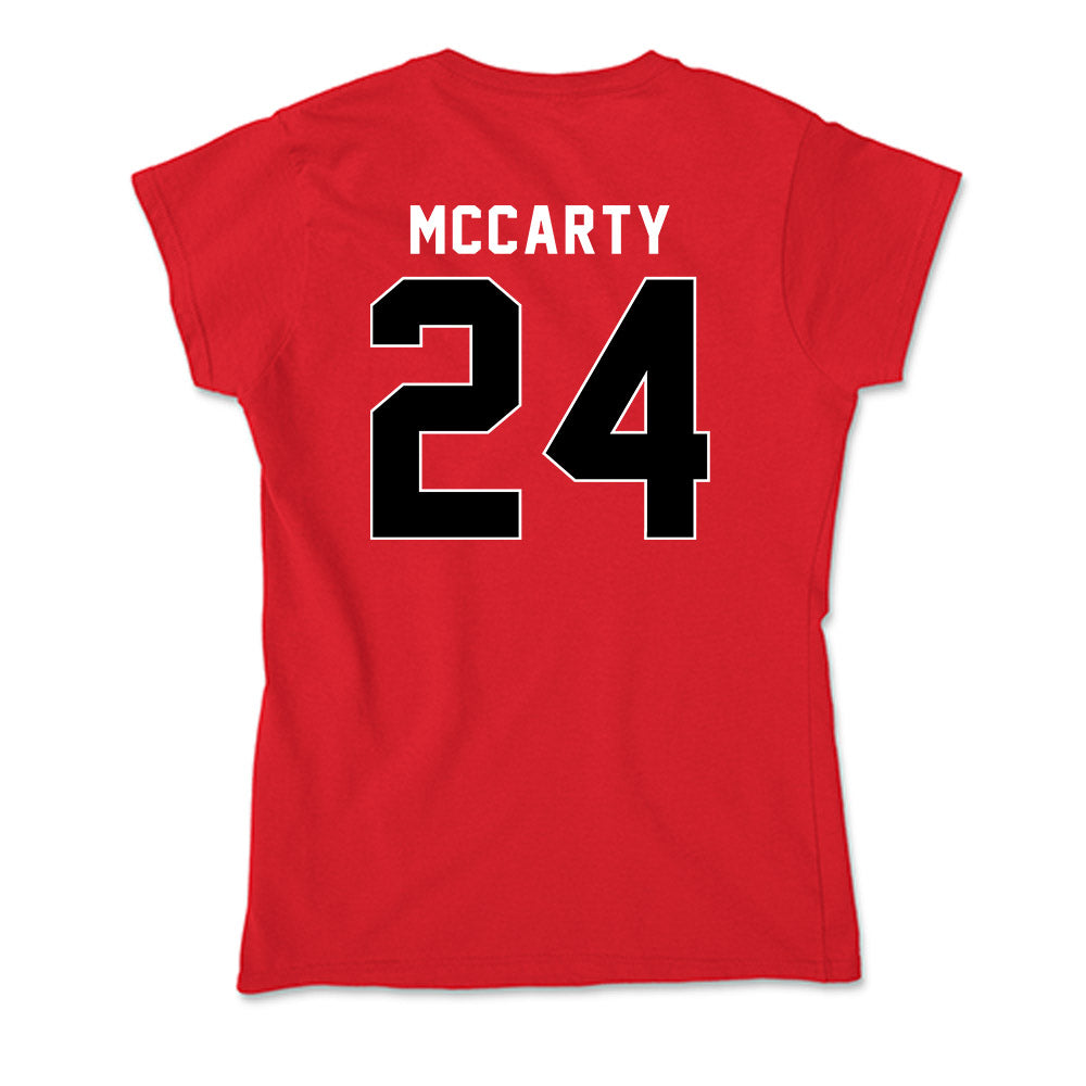 Houston - NCAA Men's Basketball : Chase McCarty - Soft Style Women’s T-Shirt-1