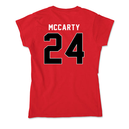 Houston - NCAA Men's Basketball : Chase McCarty - Soft Style Women’s T-Shirt-1