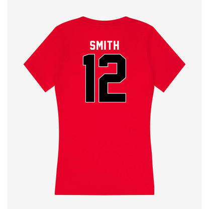 Houston - NCAA Football : Ryan Smith - Women's V-Neck T-Shirt-1