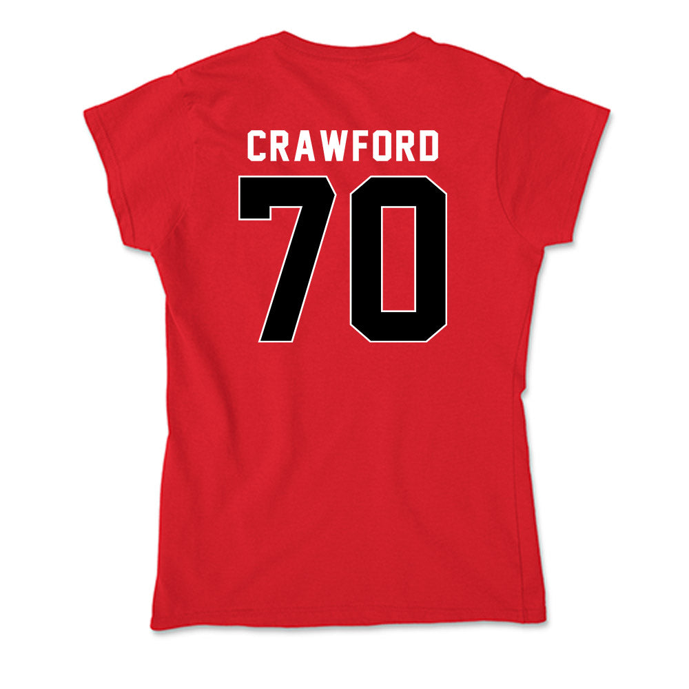 Houston - NCAA Football : Larry Crawford - Soft Style Women’s T-Shirt-1