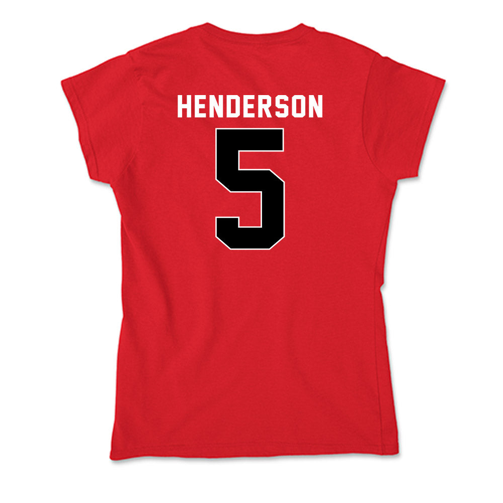 Houston - NCAA Football : Keisean Henderson - Soft Style Women’s T-Shirt-1