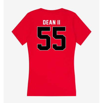 Houston - NCAA Football : Demetris Dean II - Women's V-Neck T-Shirt-1