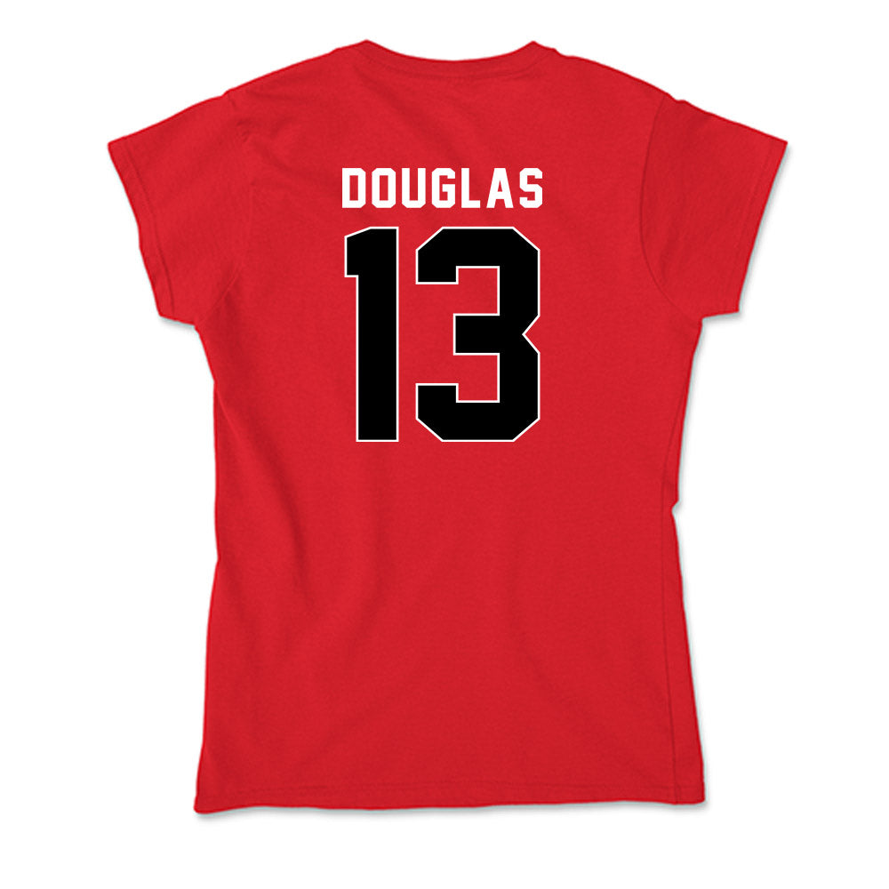 Houston - NCAA Football : CJ Douglas - Soft Style Women’s T-Shirt-1
